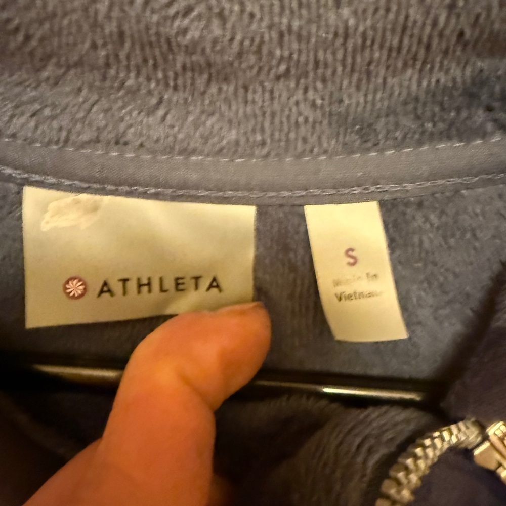 ATHLETA Cozy Karma Pullover Wrap-Front Asymmetrical - Picture 10 of 12